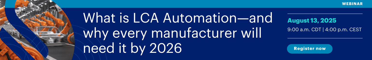 What Is LCA Automation—and Why Every Manufacturer Will Need It by 2026